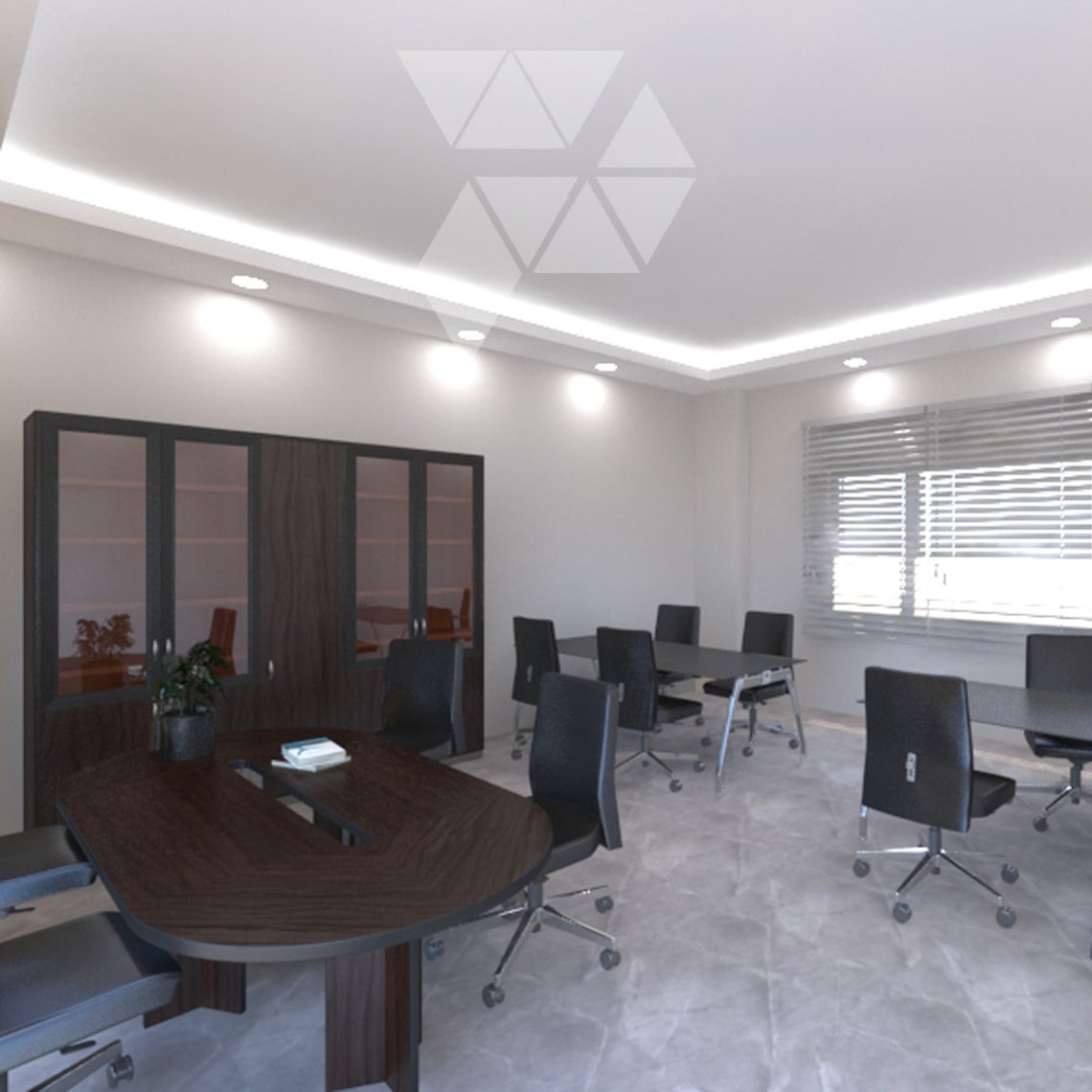 Office Interior Architecture Design - Etsy