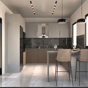 Kitchen Design, Interior Architecture Design, Interior Design, 3D Design, Custom Design, Kitchen Design, Kitchen, 3D, Custom Kitchen Design