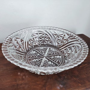 Anchor Hocking Stars and Bars Serving Bowl