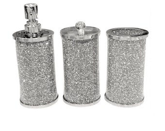 Glitter Bathroom Accessories – Rispa