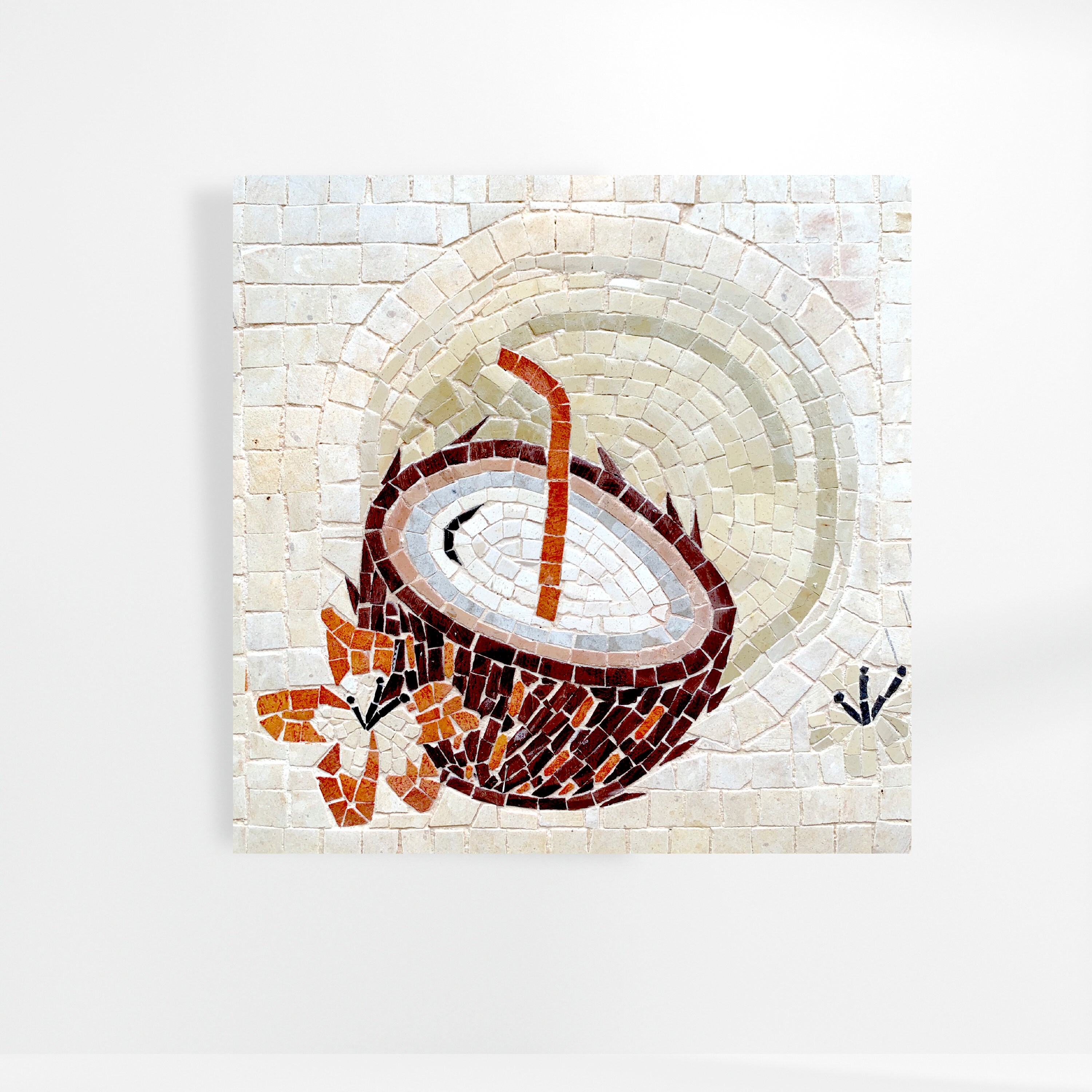 Tableau en Mosaïque Coconut