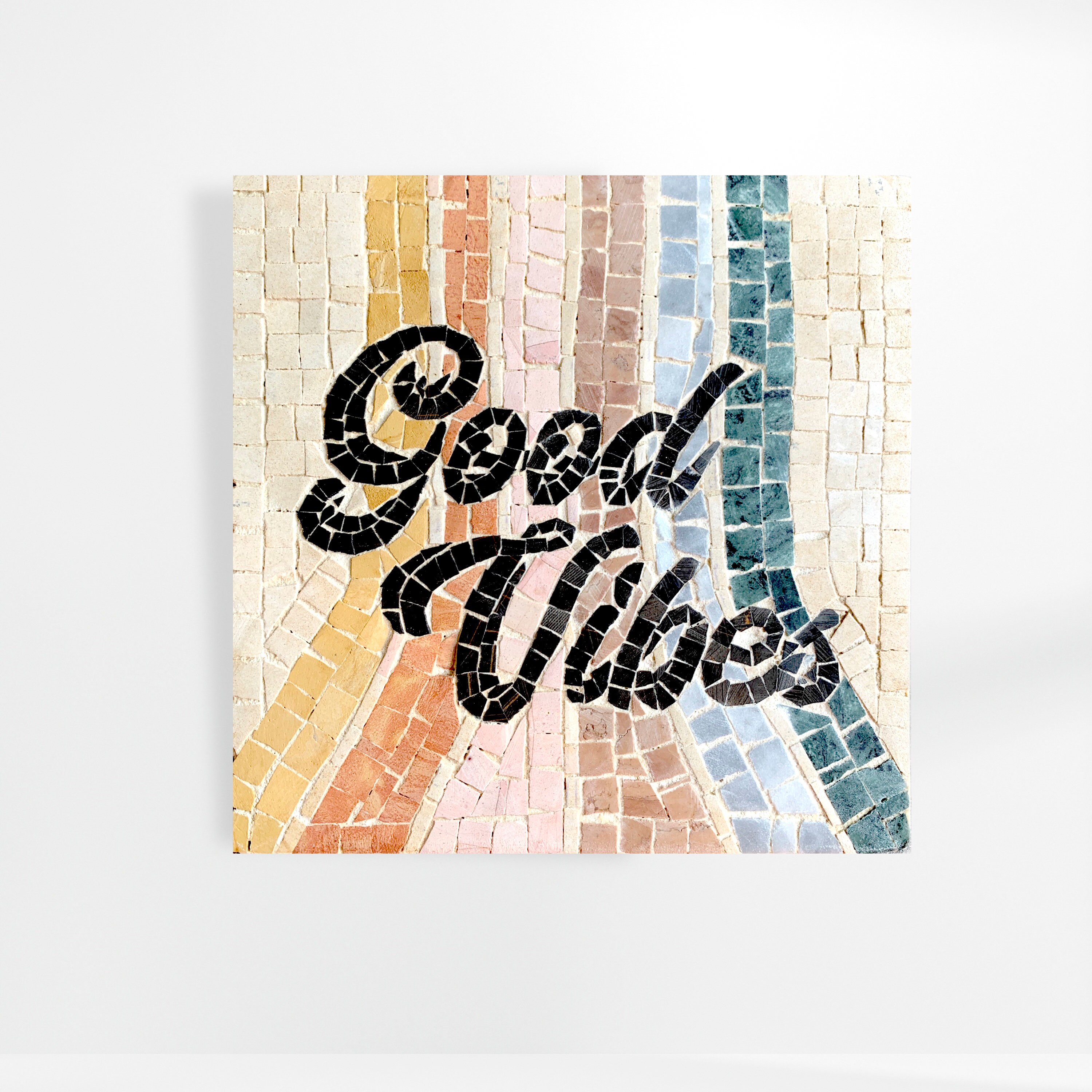 Tableau en Mosaïque Good Vibes