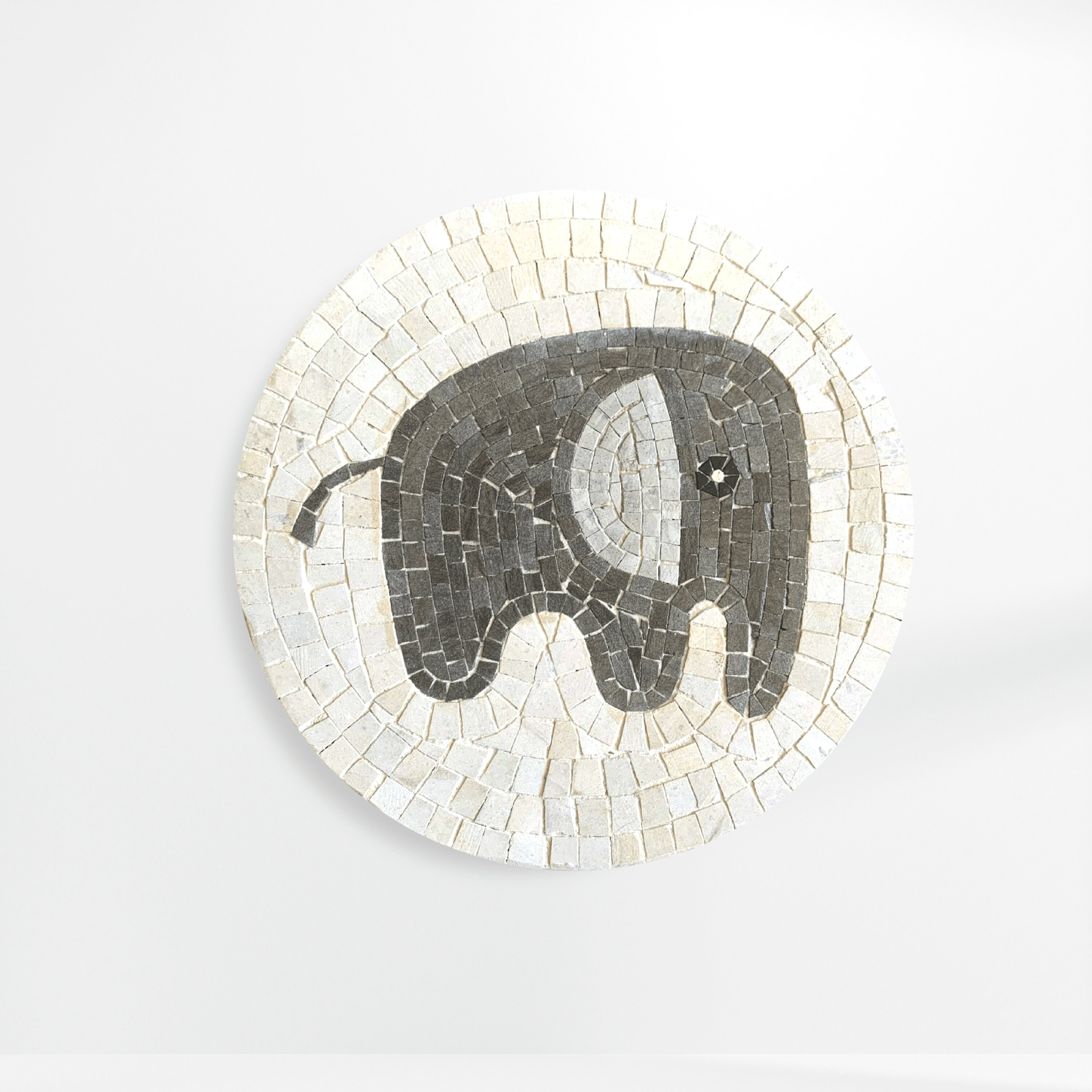 Tableau en Mosaïque Éléphant Pour Enfant