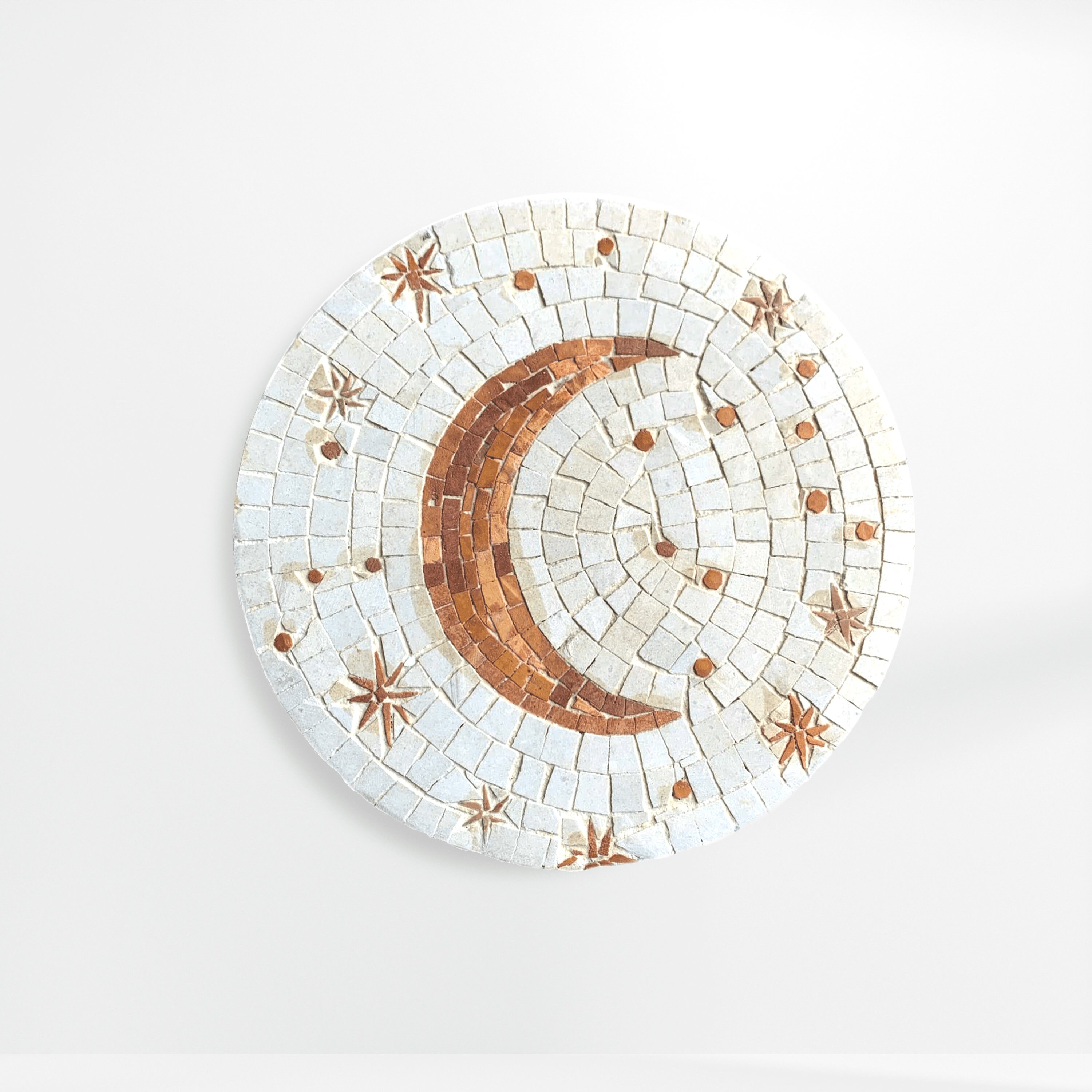 Tableau en Mosaïque Croissant de Lune