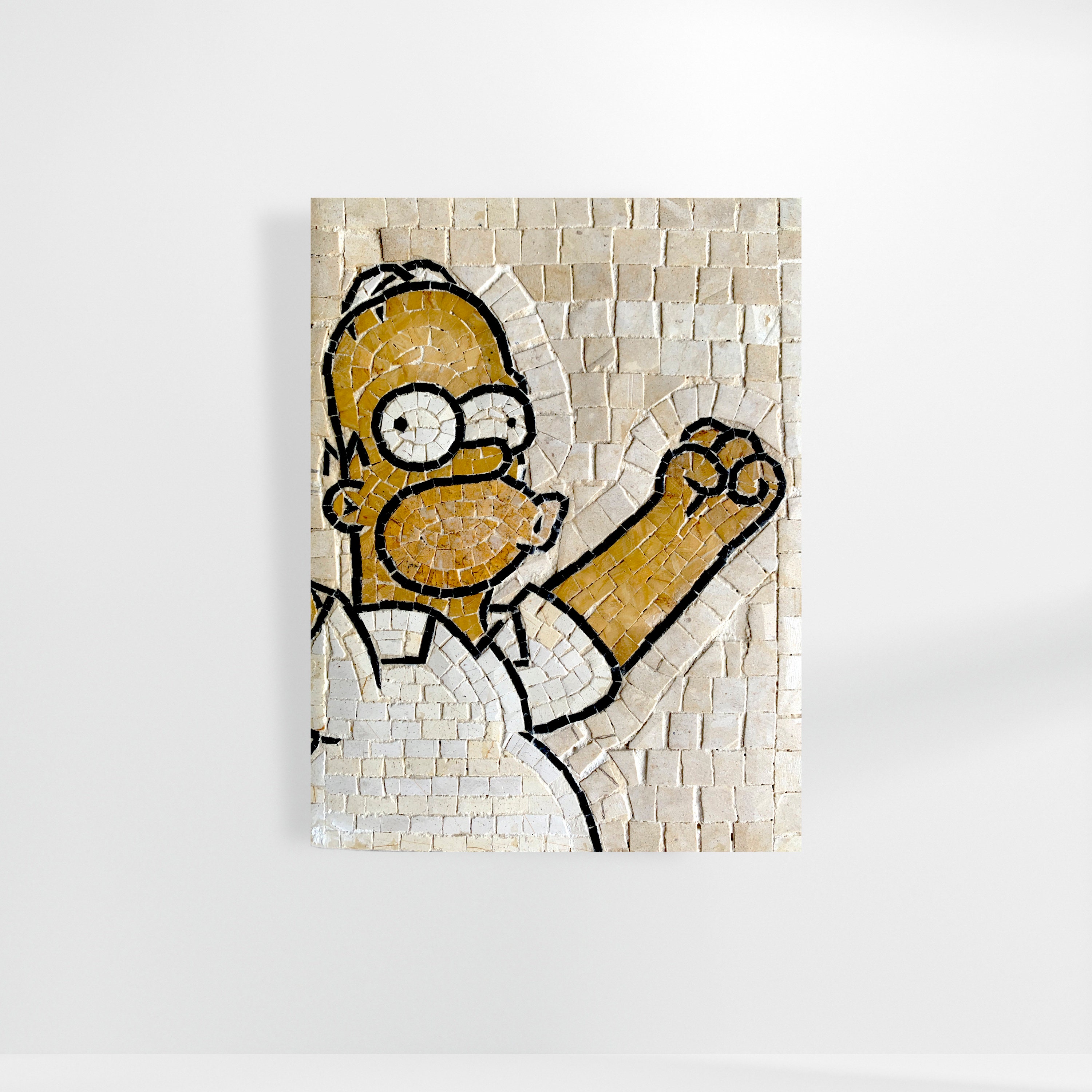 Tableau en Mosaïque Homer Simpson