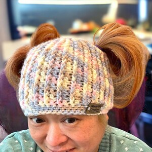 SPACE BUNS BEANIES Digital Crochet Pattern