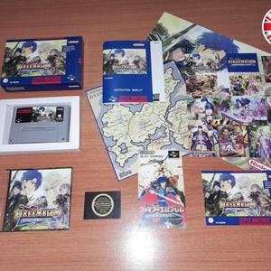 Fire Emblem: Genealogy of the Holy War PAL ENGELS (regiovrij) - Super Nintendo - RPG Snes