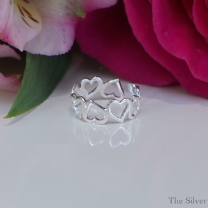Love Toe - Open Heart Sterling Silver Toe Ring