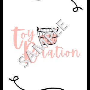 Weekly Toy Rotation Printable Planner With Bonus Prep - Etsy