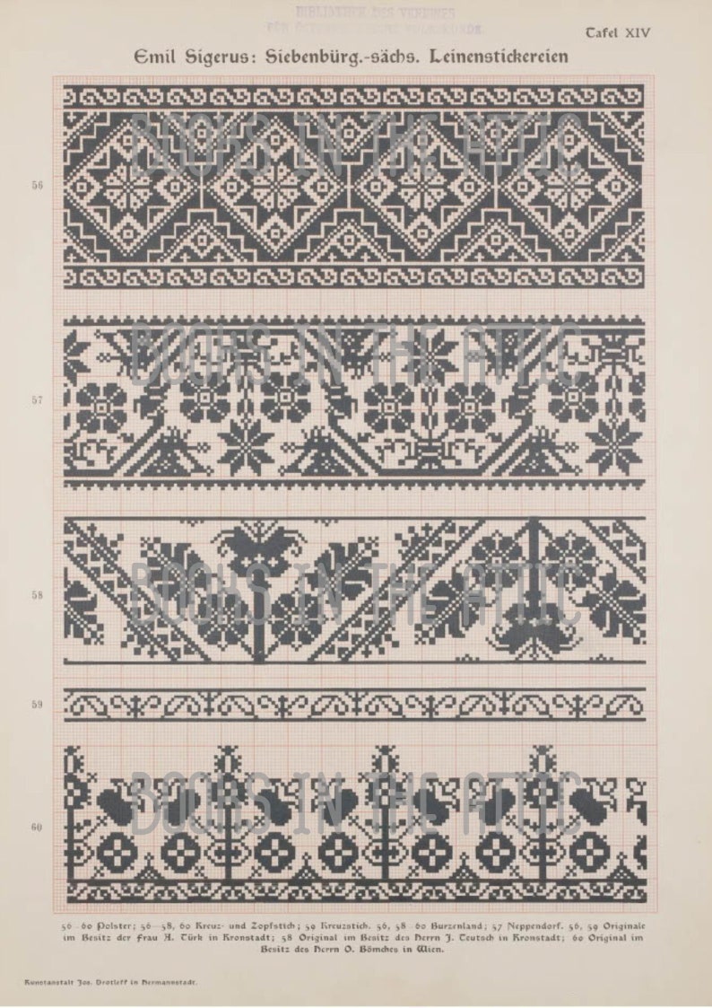 German Embroidery Patterns, Hand Embroidery Designs, Vintage Folk ...