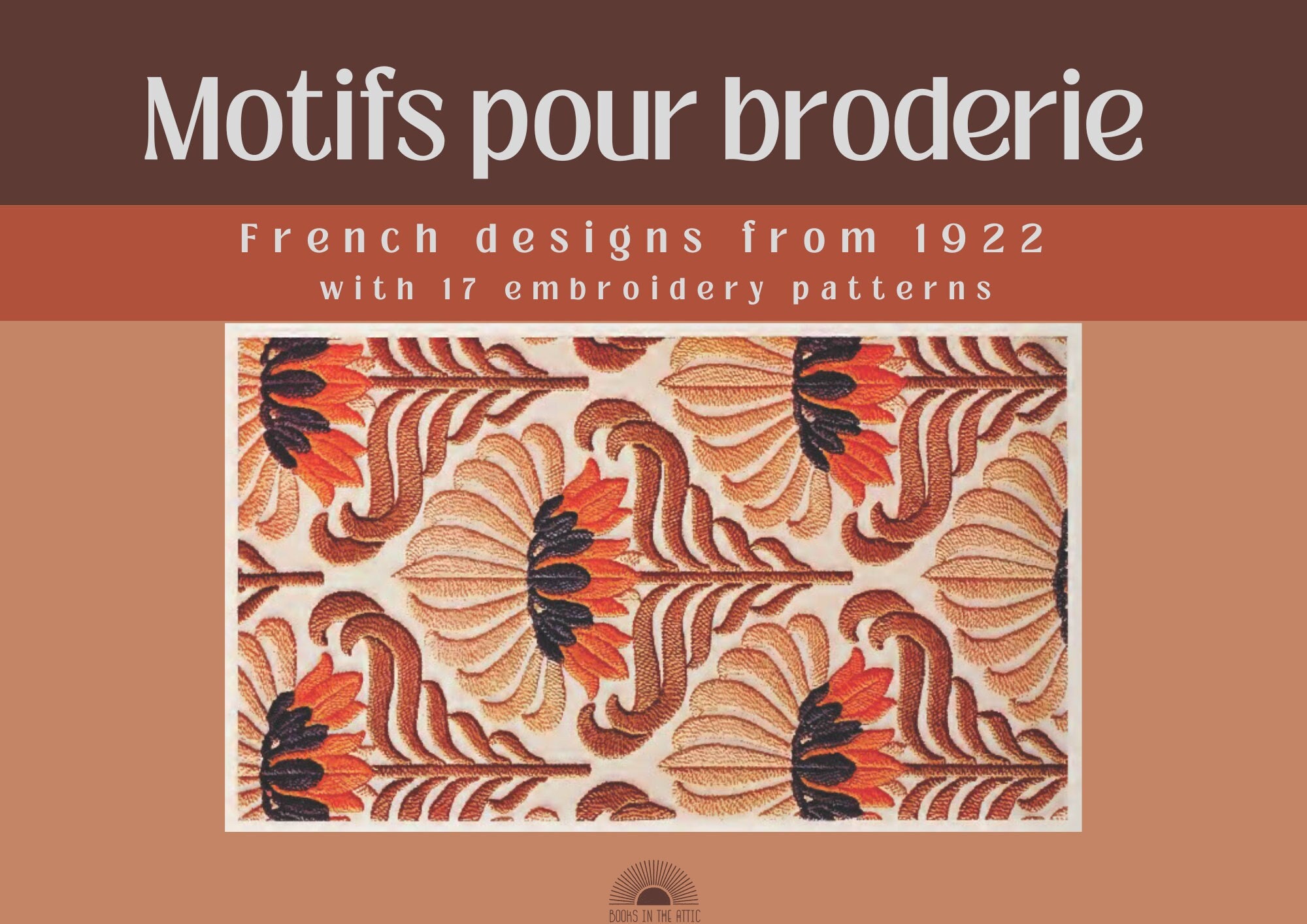 Embroidery Pattern Book, Colors Embroidery Designs, Motifs Pour ...