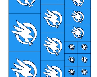 GDI Wargaming Airbrush/Painting Stencil