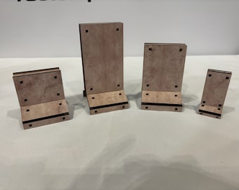 MDF pre-printed concrete walls gaming terrain