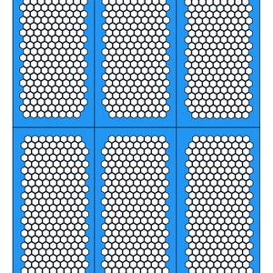 Honeycomb Wargaming Airbrush/Painting Stencil