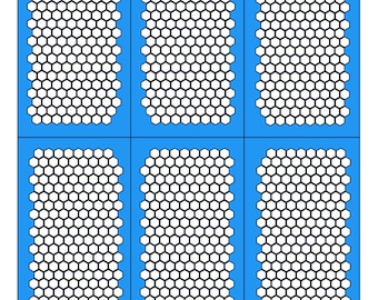 Honeycomb Wargaming Airbrush/Painting Stencil