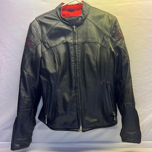 Harley Davidson Leather Jacket Suede - Etsy