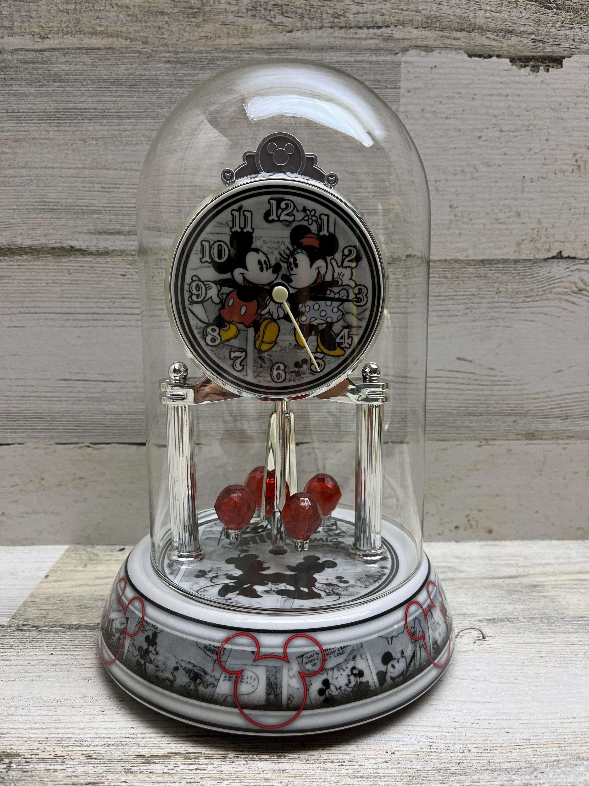 Mickey Clock With Pendulum Clock - Etsy