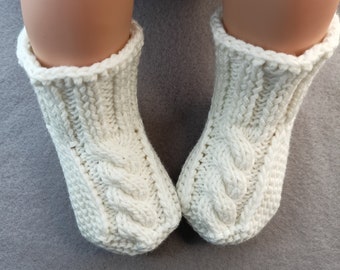 Knitted Baby Booties - Handmade Newborn Socks for Babies, Adorable Crochet and Knitted Unisex Footwear, Merino wool booties