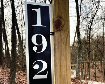 Custom House Number Sign / House Numbers / Aluminum Number Sign / Metal Number Sign / Personalized Number Sign / Custom Street Sign