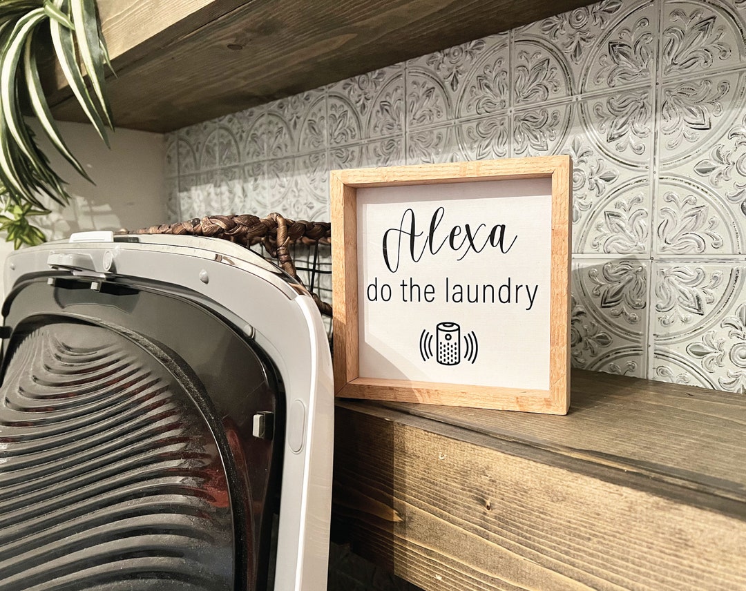 Funny Laundry Room Sign / Laundry Room Decor / Laundry Frame / Laundry