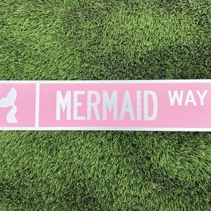 Personalized Metal Sign for Girls Room / Custom Metal Sign / Nursery Name Sign / Personalized Street Sign / Kids Room Sign / Metal Name Sign