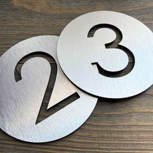 Address Sign / Apartment Number Sign / Hotel Signage / House Number / Wayfinding Sign / Address Sign / Address Plaque / Business Signage