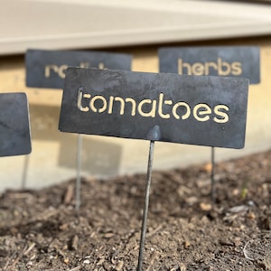 Metall Gartenstecker - Massenrabatt Pflanzenmarkierer - 5, 10, 15, 20 Packungen erhältlich