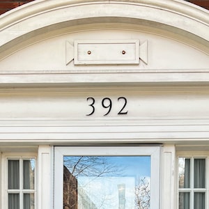Roman House Numbers / Outside Address Sign / Address Plaque / House Signage / Mailbox Number / 10 Inch House Number