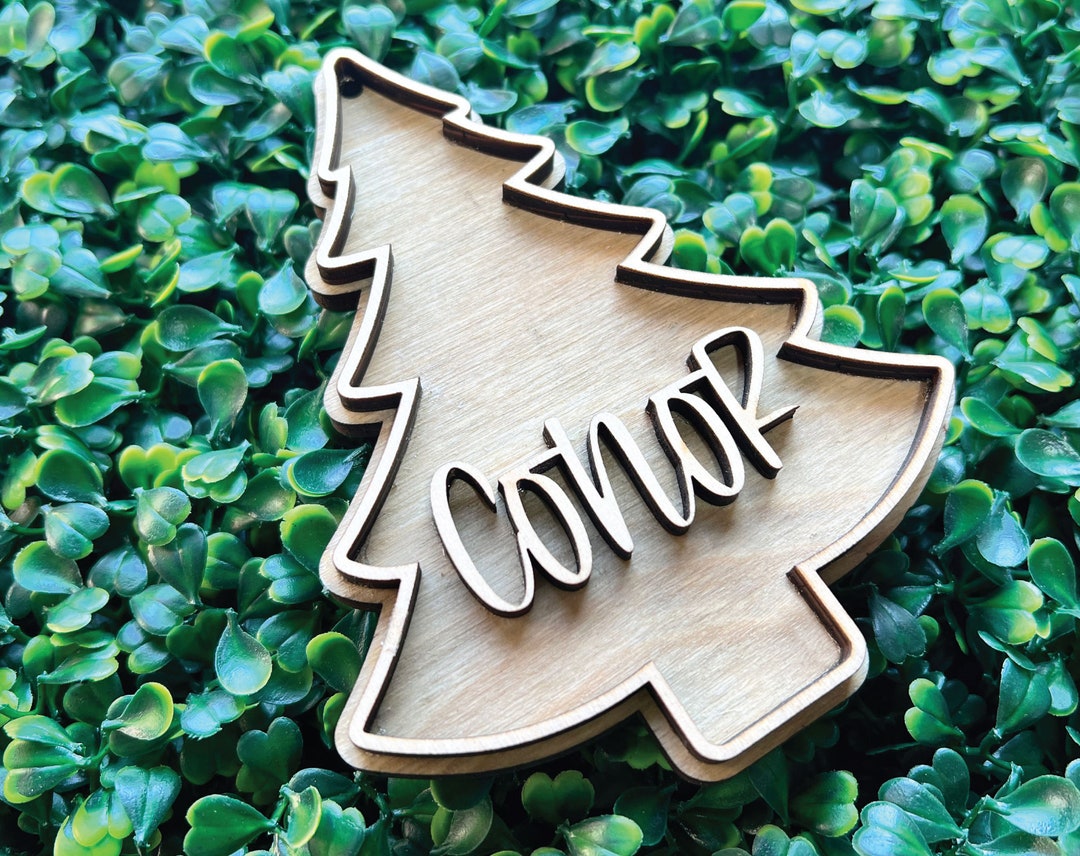 Christmas Tree Ornament / Name Ornament / Christmas Ornament / Holiday