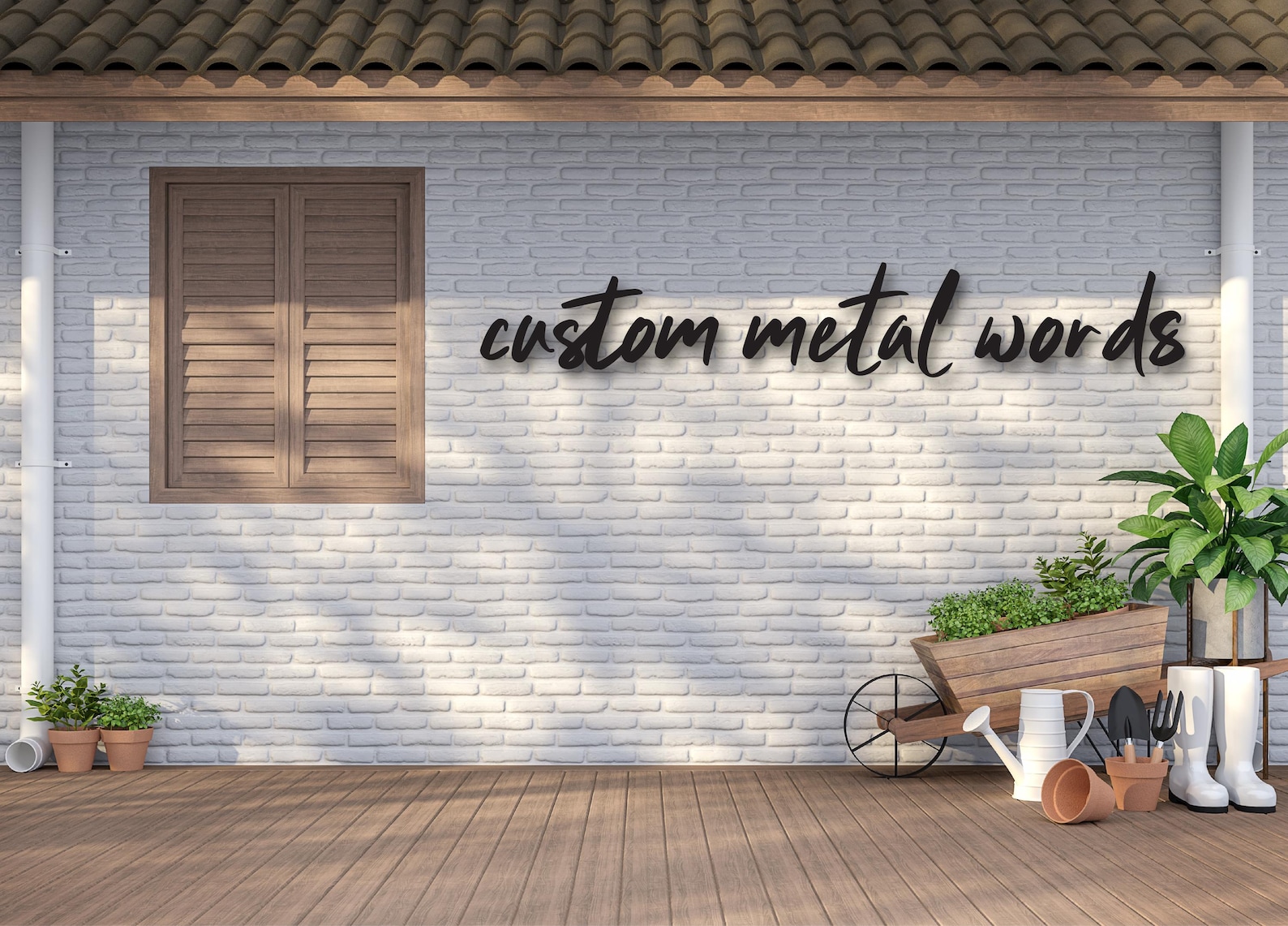 Custom Metal Words | Your Custom Text | Metal Letters | Custom Name ...