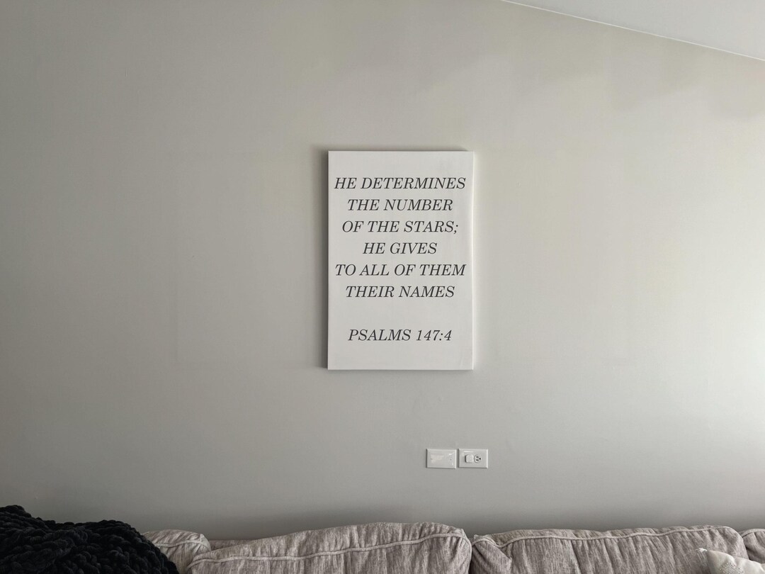 Scripture Lettering Framed Bible Verse Framed / Scripture Quote Framed / Custom Sign for Home ...