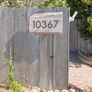 Modern House Numbers / Address Numbers / Address Plaque / Address Sign / Mailbox Number / 5 Inch House Number