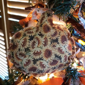 Fabric Fall Pumpkin Set