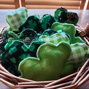 Fabric Shamrock Set