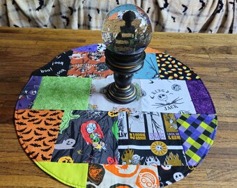 Grandma's Scraps Nightmare Before Christmas Halloween Table Runner