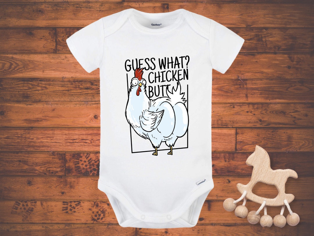 Chicken Baby Clothes, Funny Baby Clothing, Funny Quote Baby Gift, Hen Baby Gift, Cute Animal