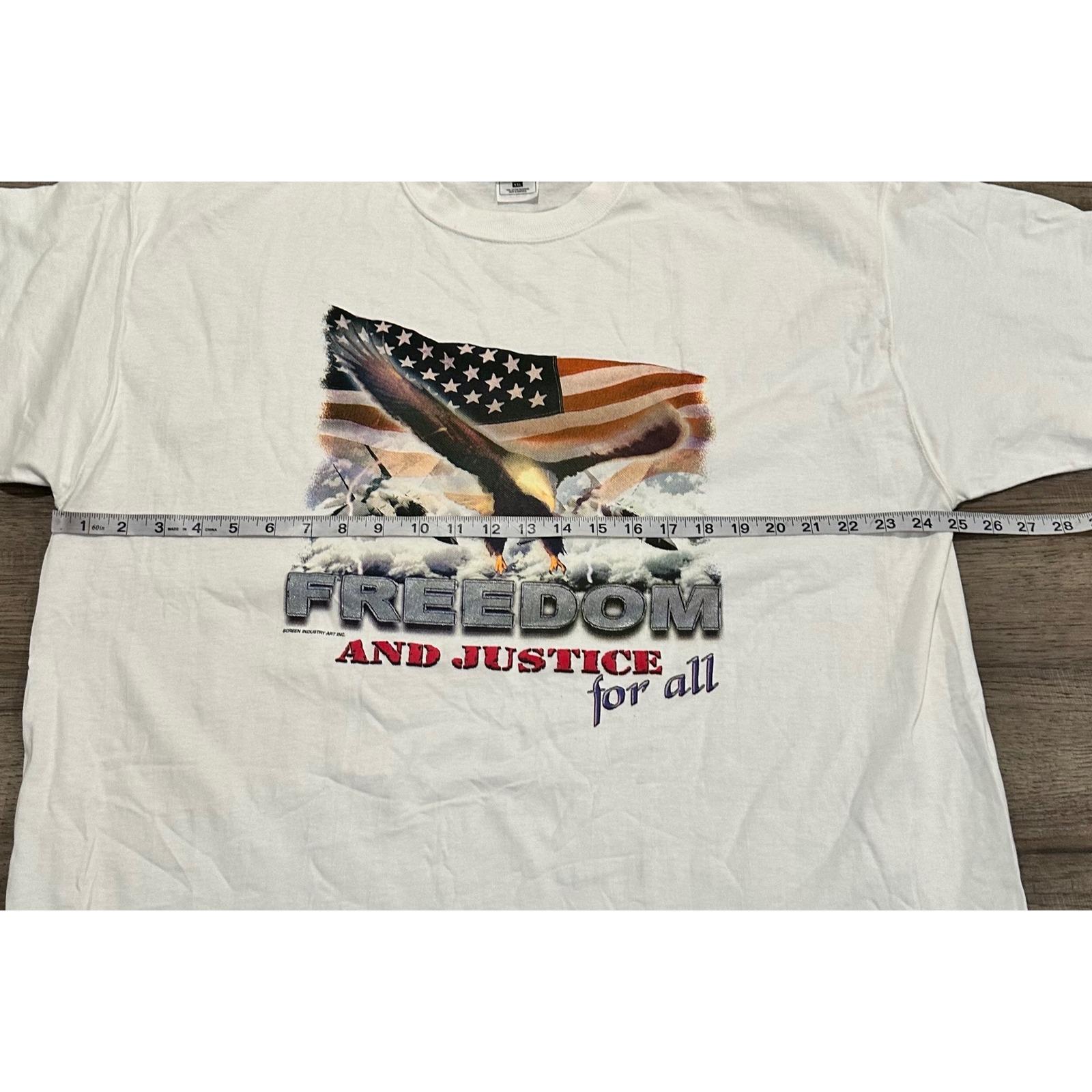 Vintage Fruit of the Loom Lofteez Freedom and Justice Eagle T