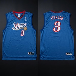 Nba Reebok Iverson Jersey - Etsy