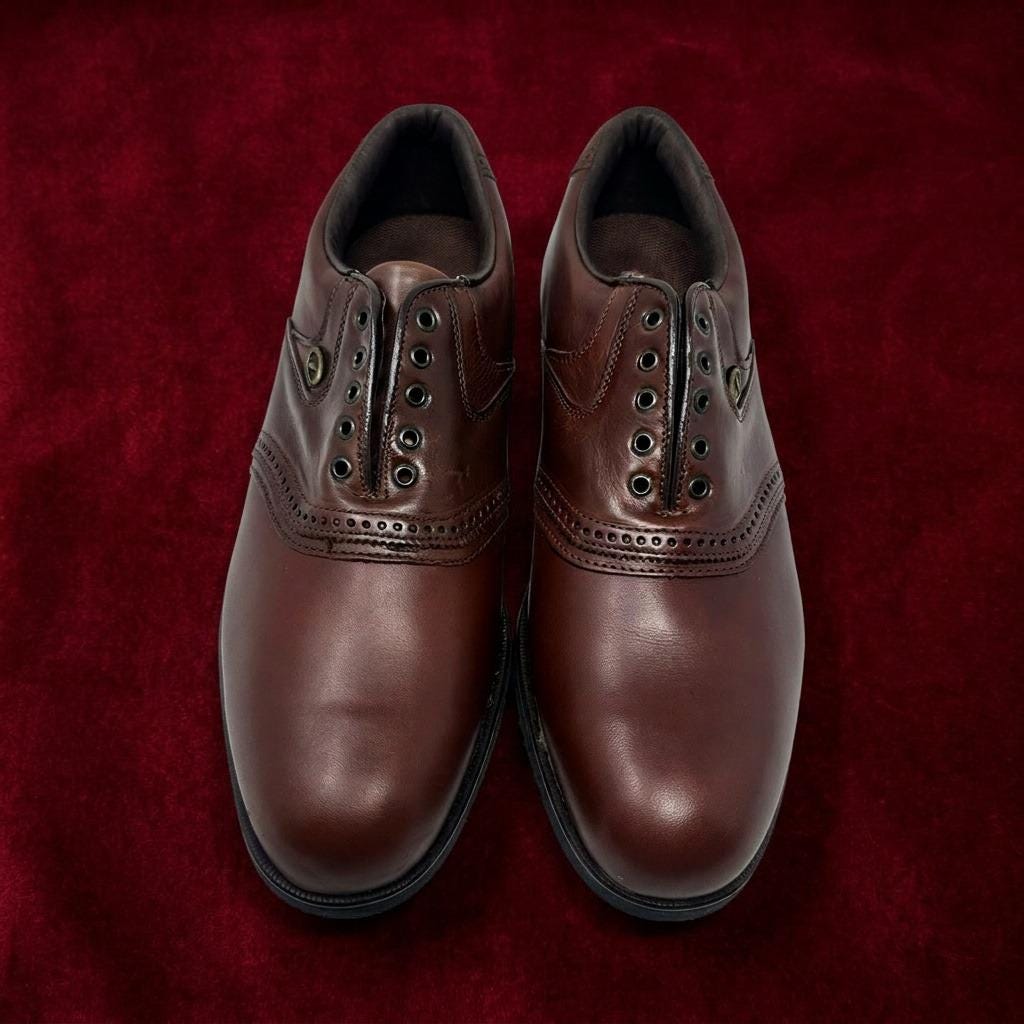 Vintage Golf Shoes - Etsy