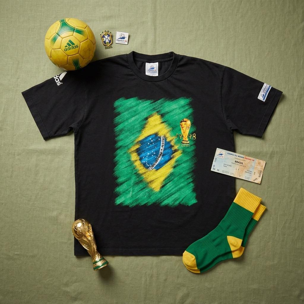 Fifa World Cup Tshirt 98 - Etsy