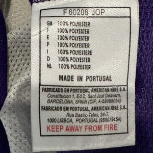 Camiseta sin mangas de baloncesto del Real Madrid de Nike Team Sports vintage para hombre, talla M, color blanco. imagen 9
