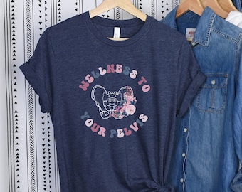Pelvic Floor Physical Therapist Tshirt, Funny Pelvic PT tee for DPT new grad, Postpartum Women's Health Physical Therapy, PT student gift