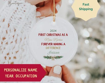 NICU Nurse Ornament, Neonatal ICU RN Christmas Gift, Nicu Rn Ornament, Neonatal Nurse Appreciation, Nicu Graduation, Neonatal Rn Holiday
