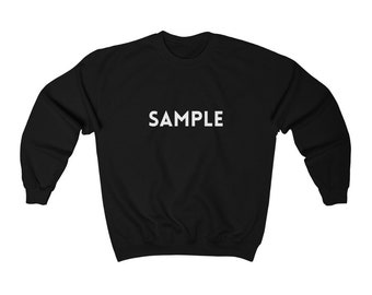 Custom Logo Sweatshirt, Personalized Crewneck, Custom Group sweater, Unisex sweatshirt, gift for her, gift for him