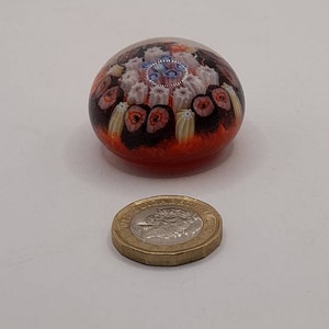 Small cute milli fiori 1930s paper weight.