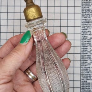 Victorian 1880s Cut Glass light/Cistern pull.