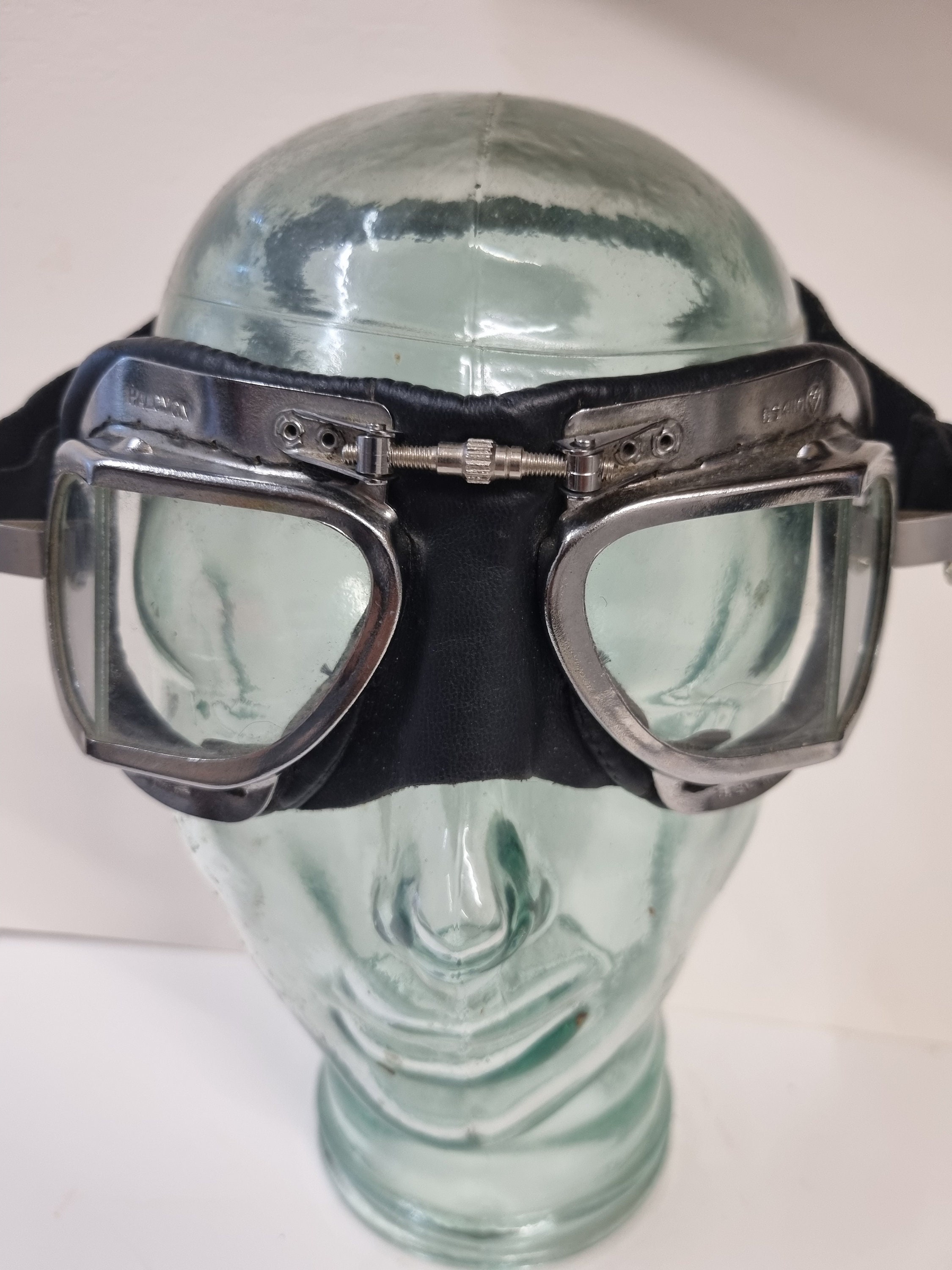 Vintage Aviator Style Halcyon Motorcycle Goggles - Etsy