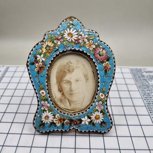 ヴェネチアのミクロモザイク  アート写真たて ヴェネチアのミクロモザイク アート写真たて ヴェネツィアン