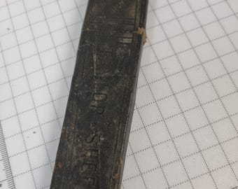 Antique Straight Razor Crown Castle