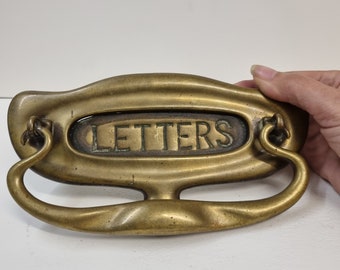 Art Nouveau 1890 -1910 Letter Box Door Knocker